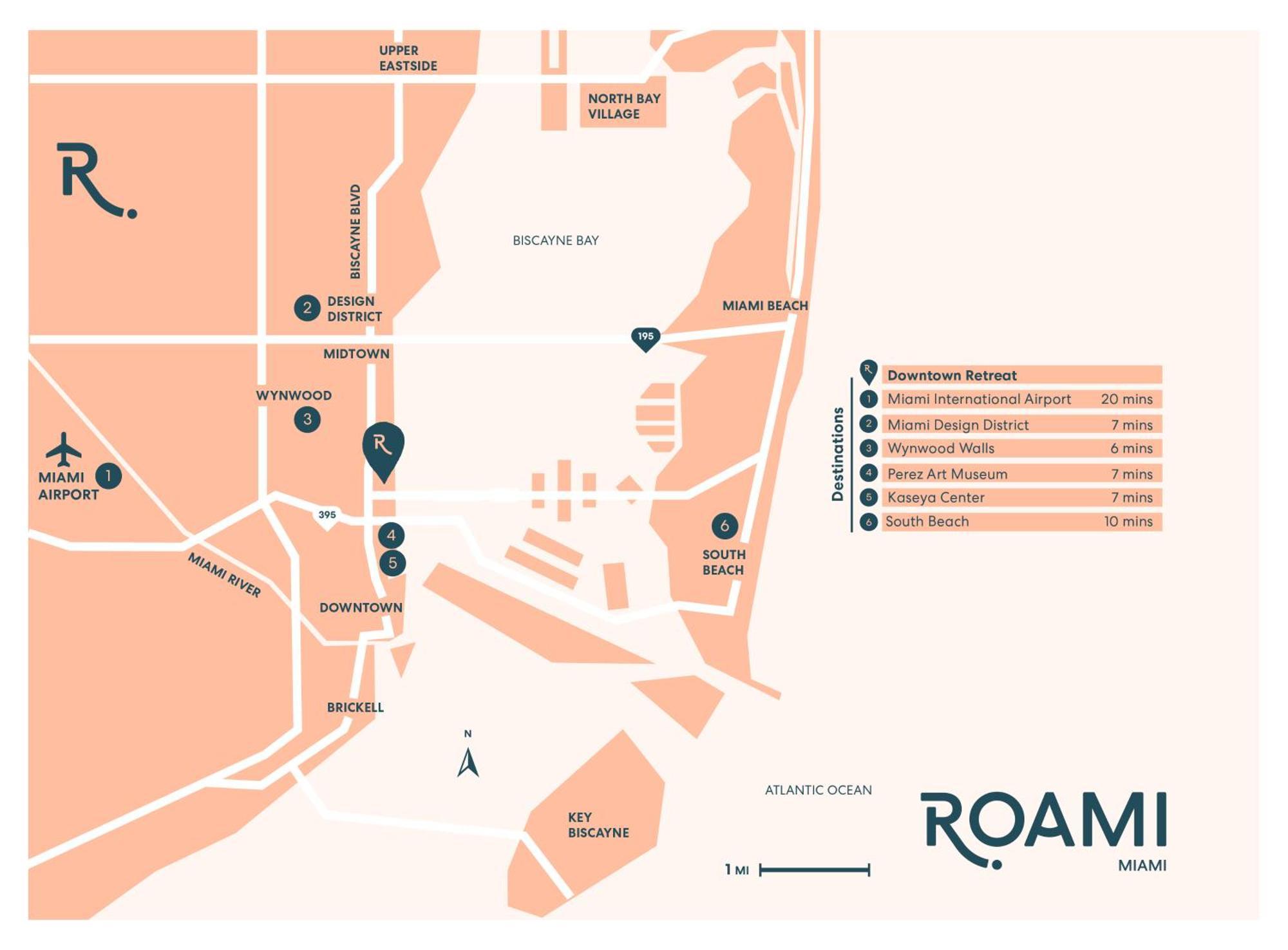 Roami At Downtown Retreat Villa Miami Bagian luar foto